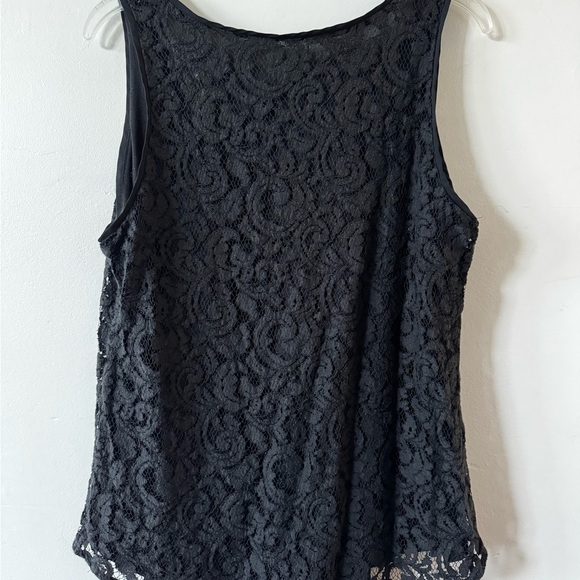LOFT Black Lace Tank Top - Picture 6 of 6